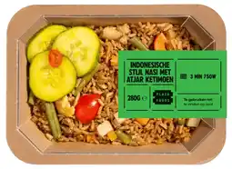 Albert Heijn Plaza Foods Indonesische nasi met atjar ketimoen aanbieding