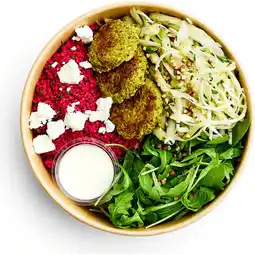 Jumbo Foodmaker Bowl Falafel Feta Salade 370g aanbieding