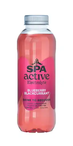 PLUS Spa Active blueberry blackcurrant aanbieding