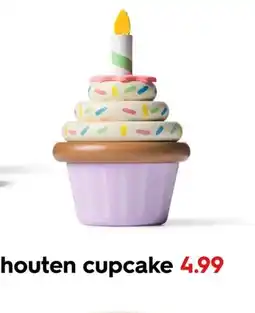HEMA Houten cupcake aanbieding