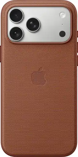 Coolblue Apple iPhone 17 Pro Max TechWoven Back Cover met MagSafe Bruin aanbieding