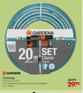 Enorm Gardena tuinslang aanbieding