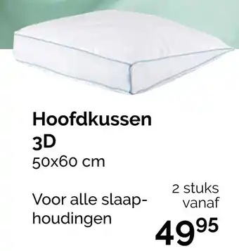 Beter Bed Hoofdkussen 3D aanbieding