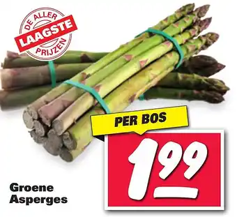 Nettorama Groene Asperges aanbieding