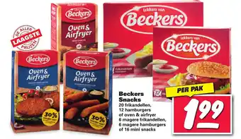 Nettorama Beckers Snacks aanbieding