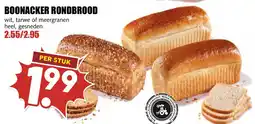 De Boerenschuur boonacker rondbrood aanbieding