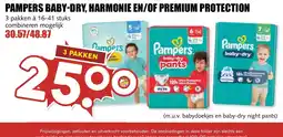 De Boerenschuur Pampers baby-dry, harmonie en/of premium protection aanbieding