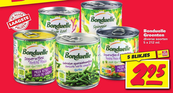 Nettorama Bonduelle Groenten aanbieding