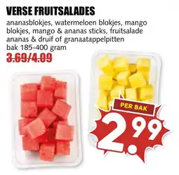 De Boerenschuur verse fruitsalades aanbieding