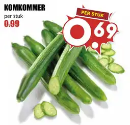 De Boerenschuur komkommer aanbieding