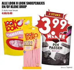 De Boerenschuur Look o look snoepzakjes en/of kleine drop aanbieding