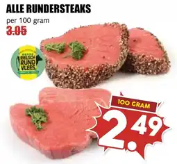 De Boerenschuur Rielsch rund vlees alle rundersteaks aanbieding