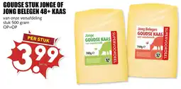 De Boerenschuur Jonge of Jong Belegen Goudse Kaas aanbieding