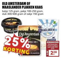 De Boerenschuur Old Amsterdam of Maaslander plakken kaas aanbieding
