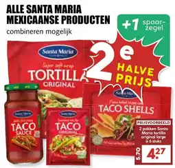 De Boerenschuur Santa Maria Mexicaanse producten aanbieding