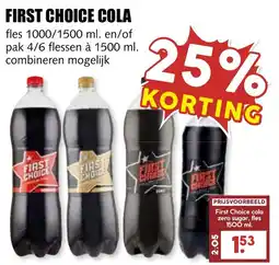 De Boerenschuur first choice cola aanbieding