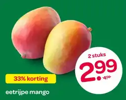 Spar eetrijpe mango aanbieding