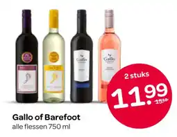 Spar Gallo of Barefoot aanbieding