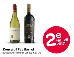 Spar Zensa of Fat Barrel aanbieding