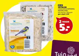 Tuinland Vogelbescherming Vetblok aanbieding