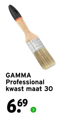 GAMMA gamma professional kwast maat 30 aanbieding
