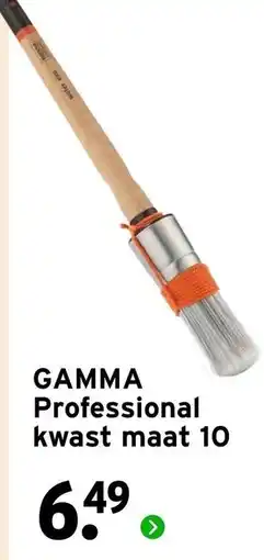 GAMMA gamma professional kwast maat 10 aanbieding