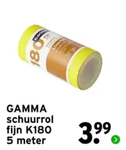 GAMMA gamma schuurrol aanbieding