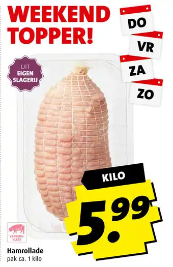 Boni Hamrollade aanbieding