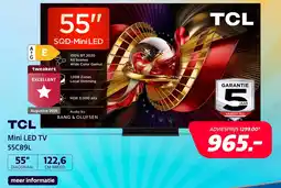 Electroworld TCL Mini LED TV 55C89L aanbieding