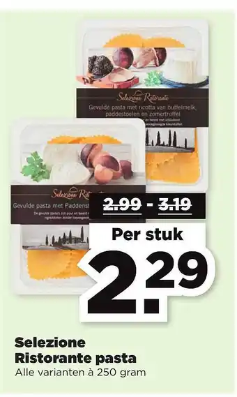 PLUS Selezione ristorante pasta aanbieding