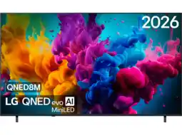 MediaMarkt LG Qned Evo Ai 75qned8m - Ultra Hd 4k Qd-mini-led-tv 75 Inch 2026 aanbieding