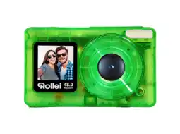 MediaMarkt Rollei Compactline Pocket Transparent Green Compactcamera Groen aanbieding