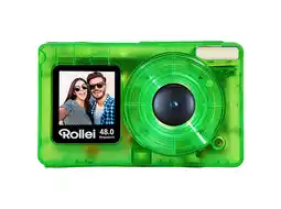 MediaMarkt Rollei Compactline Pocket Transparent Green Compactcamera Groen aanbieding