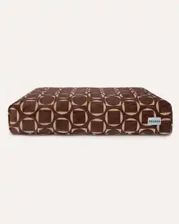 Pets Place Dogguo Square-Circle Bed - Mand - Bruin&Geel XL aanbieding