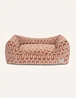 Pets Place Dogguo Retro Wave Sofa - Mand - Bruin&Beige L aanbieding