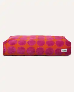 Pets Place Dogguo Dot Bed - Kussen - Oranje&Magenta 125x75x15 cm aanbieding