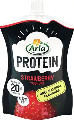 Dekamarkt Arla Protein yoghurt aardbei aanbieding