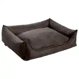 Pets Place MaxxNobel Orthopedische Sofa Lederlook/Teddy - Mand - Olijfgroen M aanbieding