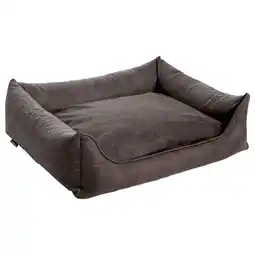 Pets Place MaxxNobel Orthopedische Sofa Lederlook/Teddy - Mand - Taupe L aanbieding