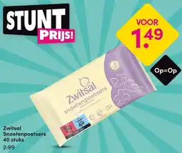 DA Zwitsal Snoetenpoetsers aanbieding