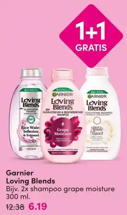 DA Garnier Loving Blends aanbieding