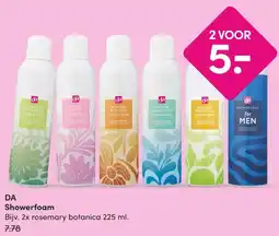 DA DA Showerfoam aanbieding