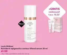 DA Louis Widmer Nutriderm epigenetics contour liftend serum 30 ml aanbieding