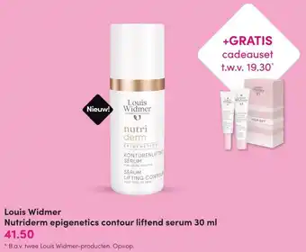 DA Louis Widmer Nutriderm epigenetics contour liftend serum 30 ml aanbieding