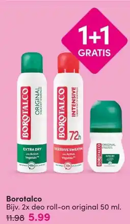 DA Borotalco aanbieding