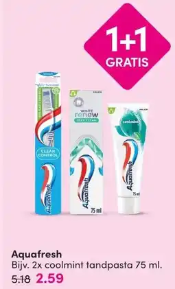 DA Aquafresh aanbieding