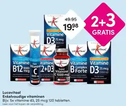 DA Lucovitaal Enkelvoudige vitaminen aanbieding