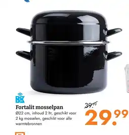 Blokker Fortalit mosselpan aanbieding