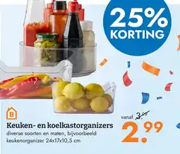 Blokker Keuken- en koelkastorganizers aanbieding