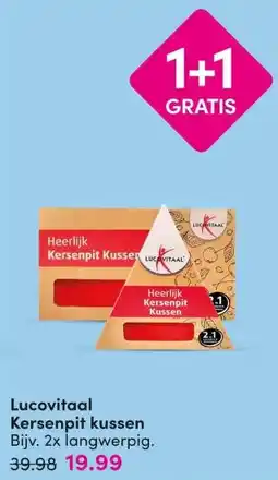 DA Lucovitaal Kersenpit kussen aanbieding